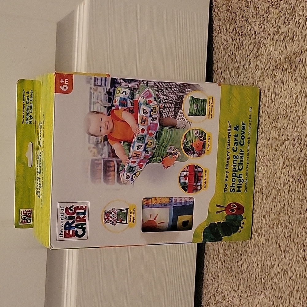 Eric Carle Shopping Cart & High Chair Cover